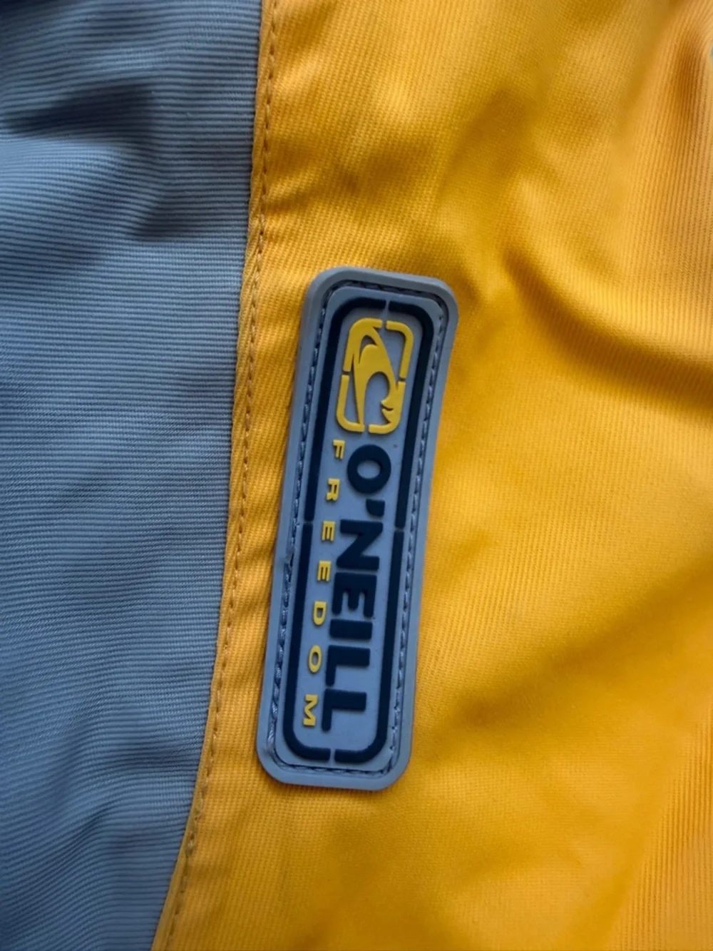 O'Neill Yellow and Tan Men's Raincoat